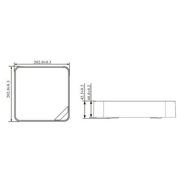 IP-відеореєстратор 4-канальний 8Mp TVT TD-3004H1-4P-A1L (40-64) з 4 портами PoE (77-00464) 77-00464 фото