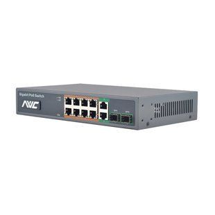 PoE-комутатор 10-портовий NVC-1008GSR (73-00102) 73-00102 фото