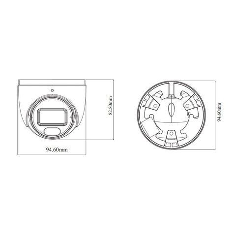 IP-відеокамера 6Mp TVT TD-9564S4-C (D/PE/AW2) Black f=2.8mm, ІЧ+LED-підсвічування, з мікрофоном (77-00405) 77-00405 фото