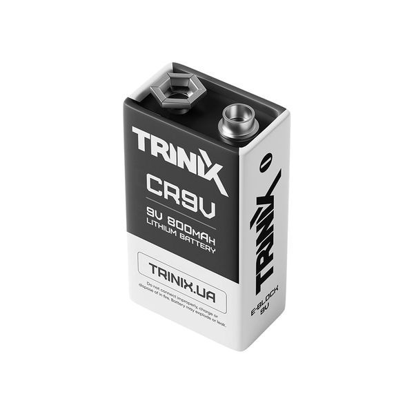 Батарея Trinix CR9V 9V LiMnO2 800mAh (28-00035) 28-00035 фото