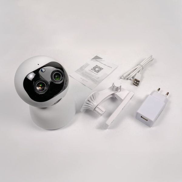 IP-відеокамера поворотна з WiFi 2Mp Light Vision VLC-5292ID10Z f=3.6-12mm з мікрофоном (75-00176) 75-00176 фото
