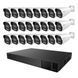 Комплект IP-відеонагляду на 24 камери TVT IP-Video Kit 24x6Mp (B): 24 циліндричних 6Mp відеокамер + 32-канальний 12Mp відеореєстратор (77-00407-77-00361) 77-00407-77-00361 фото 1