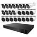 Комплект IP-відеонагляду на 24 камери TVT IP-Video Kit 24x6Mp (T/B): 12 купольних 6Mp відеокамер + 12 циліндричних 6Mp відеокамер + 32-канальний 12Mp відеореєстратор (77-00407-77-00361-2) 77-00407-77-00361-2 фото 1