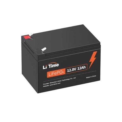 Акумуляторна батарея літій-залізо-фосфатна 12.8В 12А*год LiFePO4 LiTime L12V12-12-BASIC-8-A12 (44-00519) 44-00519 фото