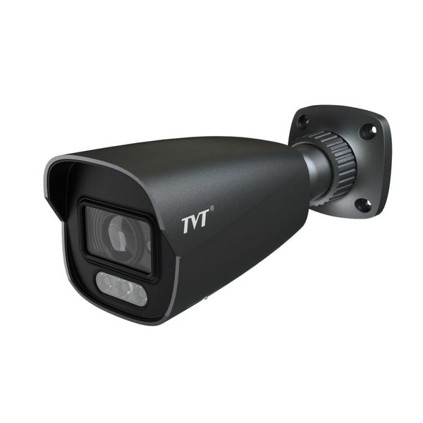 IP-відеокамера 4Mp TVT TD-9442S4-C(D/PE/AW3) Black f=2.8mm, ІЧ+LED-підсвічування, з мікрофоном (77-00373) 77-00373 фото