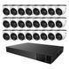Комплект IP-відеонагляду на 24 камери TVT IP-Video Kit 24x6Mp (T): 24 купольних 6Mp відеокамер + 32-канальний 12Mp відеореєстратор (77-00407-77-00388) 77-00407-77-00388 фото 1
