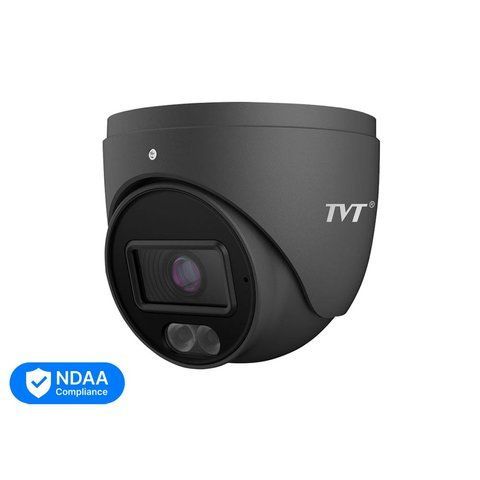 IP-відеокамера 4Mp TVT TD-9544S4L-A(D/PE/AW2) Black f=2.8mm, ІЧ+LED-підсвічування, з мікрофоном (77-00476) 77-00476 фото