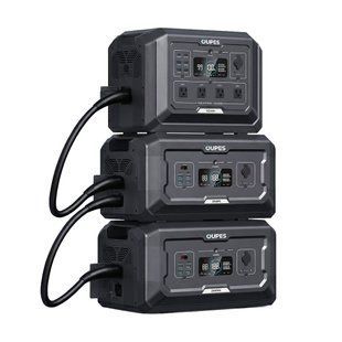 Комплект резервного живлення OUPES 5120Wh 2000W: зарядна станція OUPES Mega 1 S1 2000W 1024Wh LiFePO4 та 2 додаткові батареї OUPES S2-BAT 2048Wh LiFePO4 (42-00306-42-00305-2) 42-00306-42-00305-2 фото