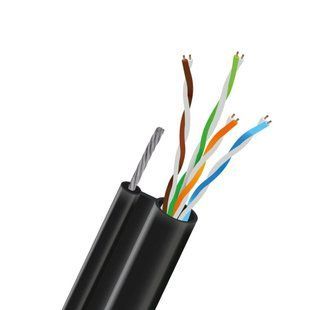 Кабель вита пара UTP CAT5E CU 0.51 LDPE Outdoor багатожильний дріт 7x0.45mm Kraft 305m (33-00055) 33-00055 фото