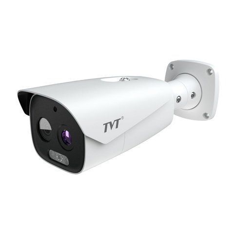 Тепловізійна IP-відеокамера TVT TD-5433E1-VT(12/PE) Thermal 384*288 f=12.3mm Optical 5Mp f=8mm (77-00316) 77-00316 фото