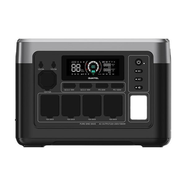 Портативна зарядна станція OUKITEL P1000E PLUS 1800W 1024Wh (42-00276) 42-00276 фото