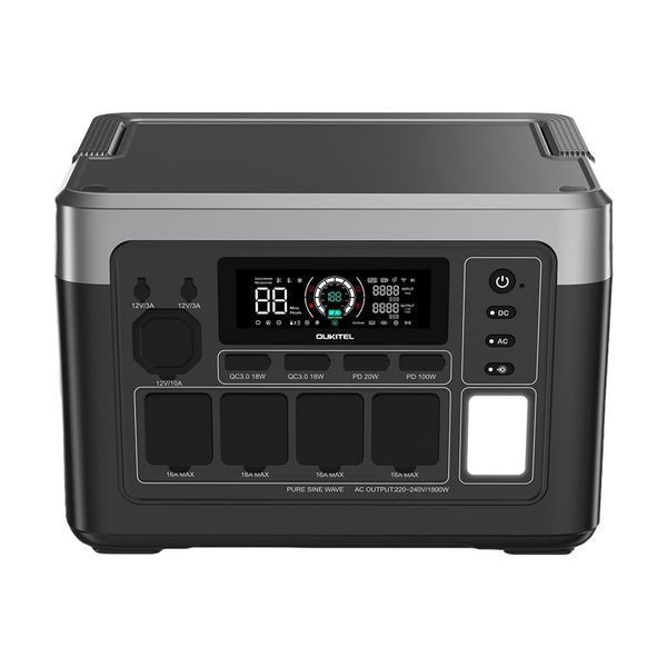 Портативна зарядна станція OUKITEL P1000E PLUS 1800W 1024Wh (42-00276) 42-00276 фото