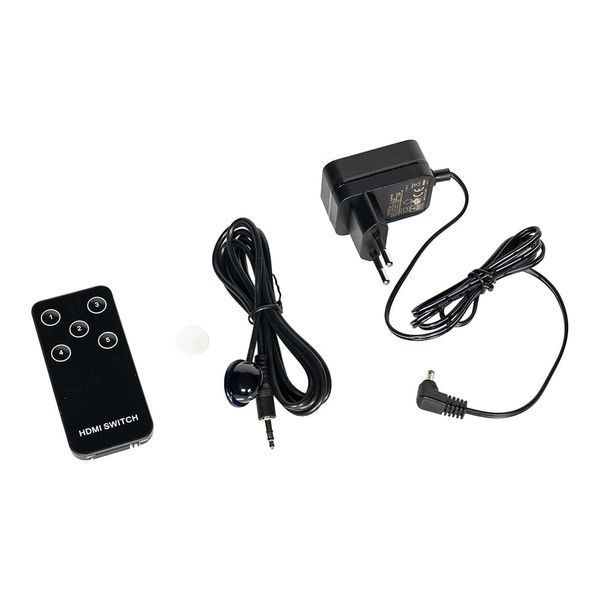 Комутатор 4K@30Hz HDMI 5x1 Dtech DT-7021 (MS) (74-00135) 74-00135 фото