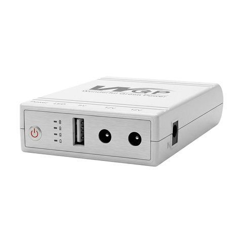 Джерело безперебійного живлення Mini UPS WGP UPS103A 10400mAh 5V/12V/12V, Li-ion 4*2.6Ah, для роутера та оптичного терміналу (42-00247) 42-00247 фото