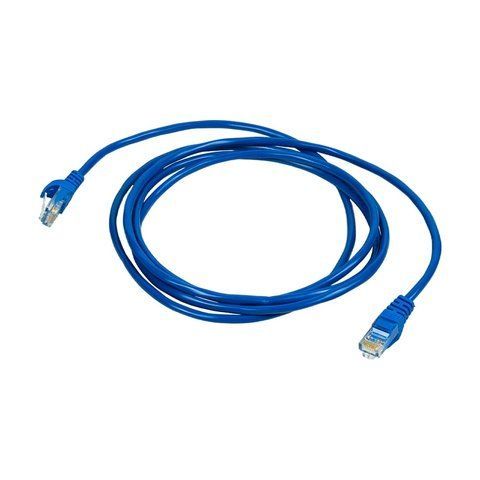 Патч-корд мережевий гігабітний Trinix UTP, RJ-45, CAT.5 10m Blue (73-00635) 73-00635 фото