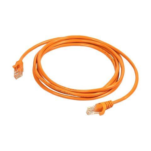 Патч-корд мережевий гігабітний Trinix UTP, RJ-45, CAT.5 10m Orange (73-00637) 73-00637 фото