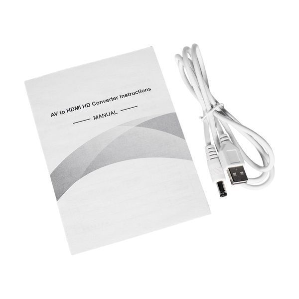 Конвертер відеосигналу AV-HDMI Dtech DT-7005A (74-00136) 74-00136 фото