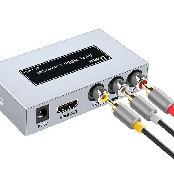 Конвертер відеосигналу AV-HDMI Dtech DT-7005A (74-00136) 74-00136 фото