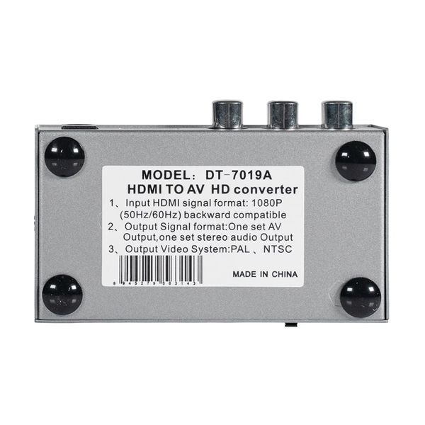 Конвертер відеосигналу HDMI-AV Dtech DT-7019A (74-00137) 74-00137 фото
