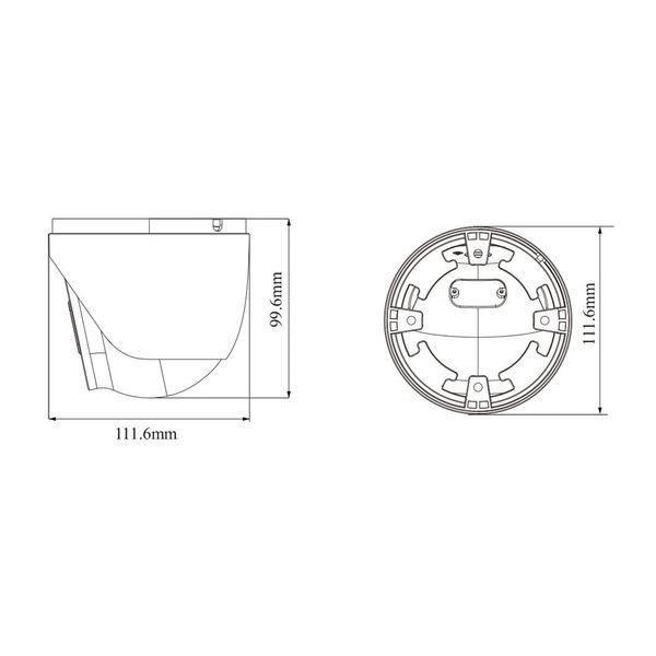 IP-відеокамера 8Mp TVT TD-9585E3B (D/AZ/PE/AR3) f=2.8-12mm з мікрофоном (77-00358) 77-00358 фото