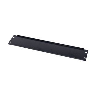 Панель/заглушка NVC-BP/2U Black для комутаційної шафи 19" (25-00080) 25-00080 фото