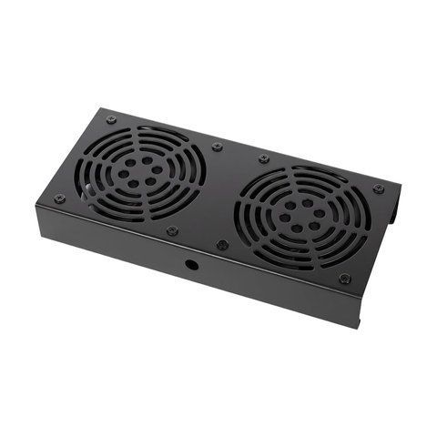 Вентилятор до комутаційних шаф глибиною до 600 мм Trinix TRX-FAN2 Black (25-00127) 25-00127 фото