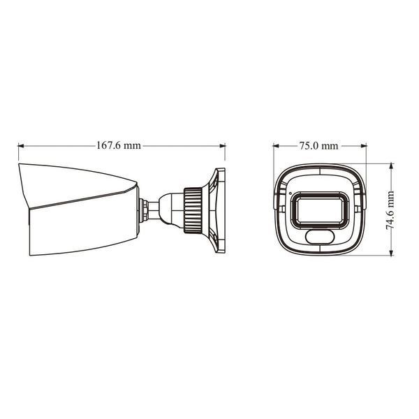 IP-відеокамера 4Mp TVT TD-9441S4L-A(D/PE/AW2) White f=2.8mm, ІЧ+LED-підсвічування, з мікрофоном (77-00469) 77-00469 фото