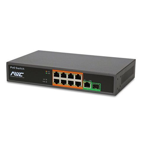 PoE-комутатор 10-портовий NVC-908GS (73-00104) 73-00104 фото