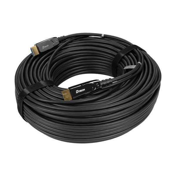 Кабель оптичний HDMI 2.1 20m Dtech DT-HOF8020 (74-00103) 74-00103 фото