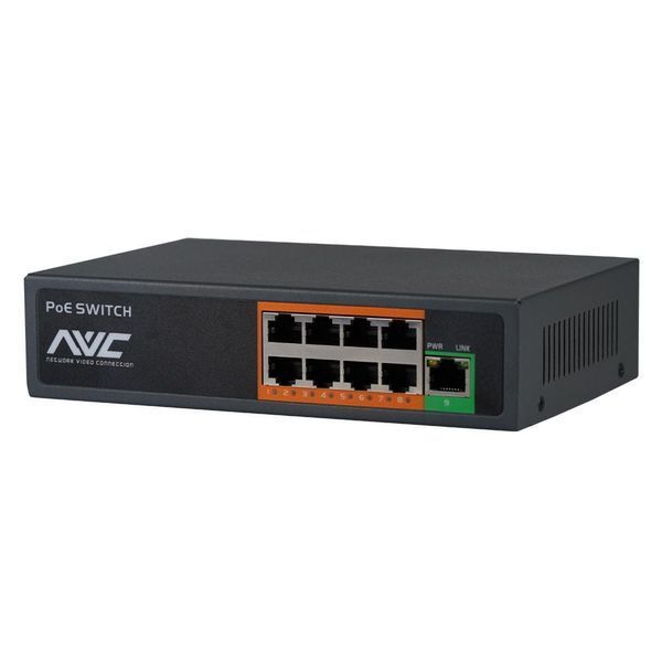 PoE-комутатор 9-портовий NVC-908D (73-00112) 73-00112 фото