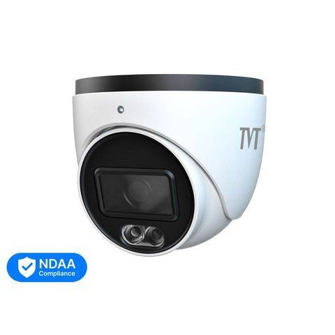 IP-відеокамера 8Mp TVT TD-9584S4-C(D/PE/AW2) White f=2.8mm, ІЧ+LED-підсвічування, з мікрофоном (77-00414) 77-00414 фото
