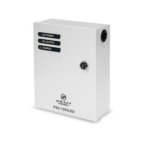 Джерело безперебійного живлення Kraft PSU-1203LED (41-00024) 41-00024 фото