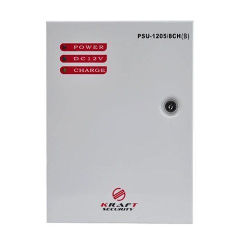 Джерело безперебійного живлення Kraft PSU-1205/8CH(B) (41-00037) 41-00037 фото