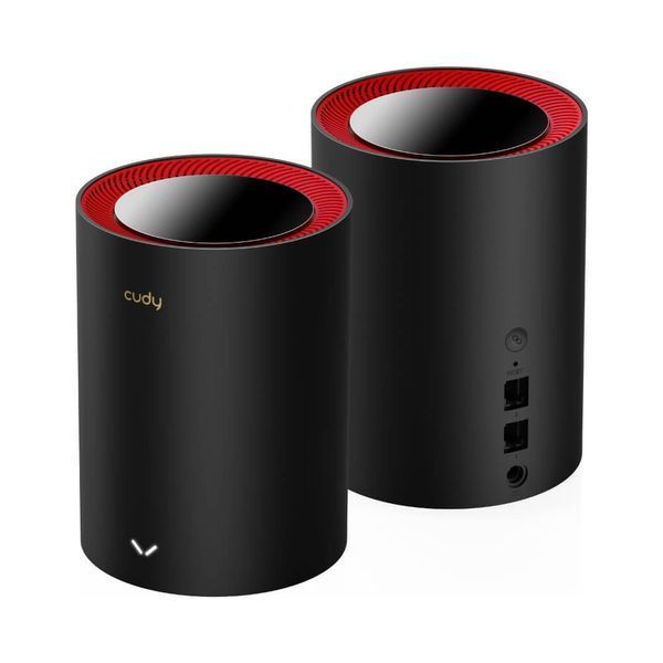 Маршрутизатор WiFi Mesh-система WiFi 6 2.5G Cudy M3000 (2-Pack) 2 штуки дводіапазонні (73-00525) 73-00525 фото