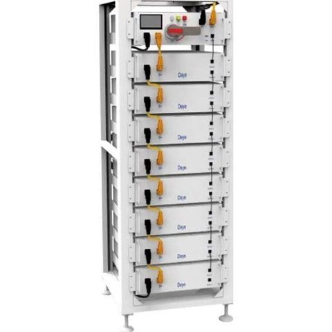 Стійка Deye 3U-LRACK-2G для 8 високовольтних батарей та 1 блоку керування (99-00023445) 99-00023445 фото