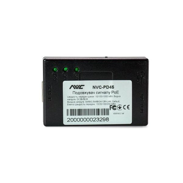 PoE-подовжувач-перетворювач NVC-PD45 (73-00118) 73-00118 фото