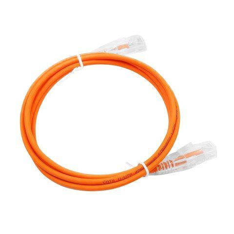 Патч-корд мережевий UTP / RJ45 / CAT6 / 2m / Orange / CU / 10Gbps Dtech Dtech DT-CAT6eO/002 (74-00111) 74-00111 фото