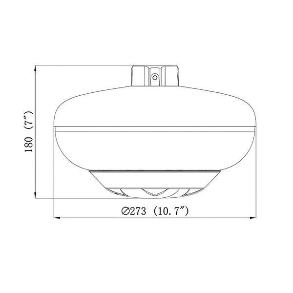 IP-відеокамера панорамна мультисенсорна 2Mp*8 TVT TD-6528M3 (D/PE/AR2) f=3.3mm (77-00305) 77-00305 фото