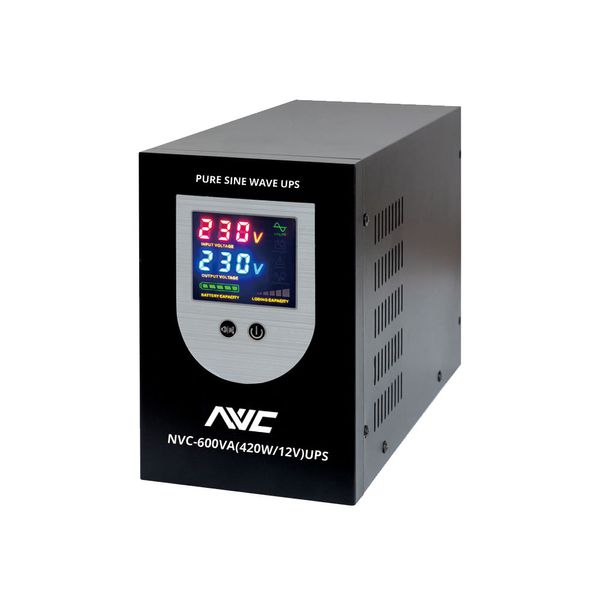 Джерело безперебійного живлення NVC-600VA(420W/12V) UPS (73-00051) 73-00051 фото