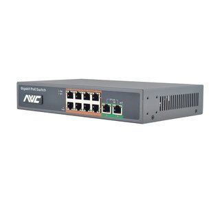 PoE-комутатор 10-портовий гігабітний NVC-1008G (73-00101) 73-00101 фото