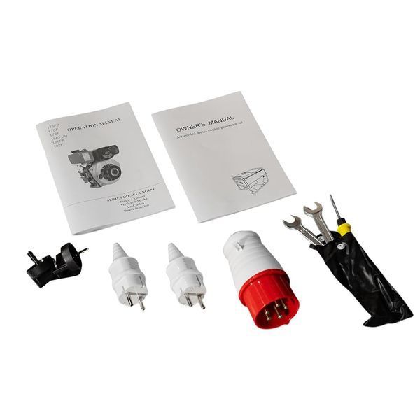 Генератор дизельний трифазний 6 кВт Bison BS8500Q-3 (41-00413) 41-00413 фото