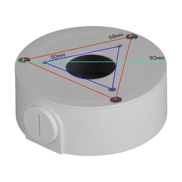 Монтажна коробка Light Vision VLC-09BXD, пластик, 90*40 мм (75-00251) 75-00251 фото