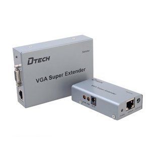 Подовжувач відеосигналу VGA 100m Dtech DT-7020 (74-00063) 74-00063 фото