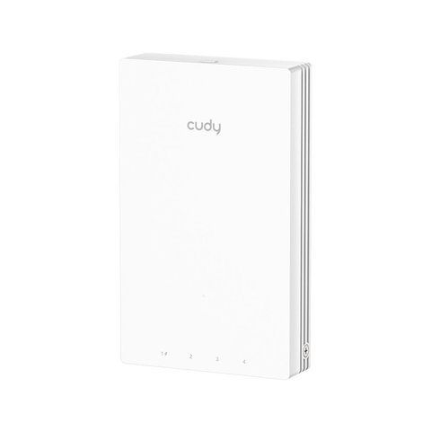 Точка доступу настінна WiFi 5 Cudy AP1300 Wall з підтримкою Mesh дводіапазонна гігабітна AC1200 (73-00659) 73-00659 фото
