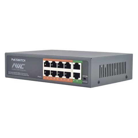 PoE-комутатор 10-портовий NVC-108Ex (73-00103) 73-00103 фото