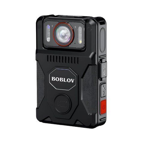 Нагрудний відеореєстратор Boblov M7 PRO 4K 128GB GPS (75-00213) 75-00213 фото