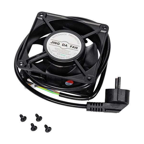 Вентилятор до комутаційних шаф Trinix TRX-FAN1 Black (25-00111) 25-00111 фото