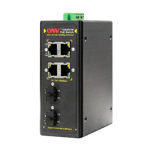 PoE-комутатор 6-портовий гігабітний ONV-IPS7064PF (73-00007) 73-00007 фото