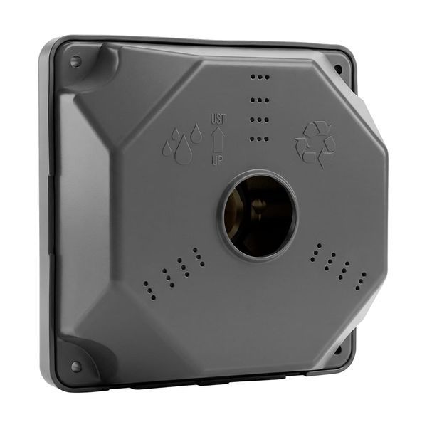 Монтажна коробка Light Vision VLC-02BX, пластик, 130*130*50 мм, графітова (75-00332) 75-00332 фото