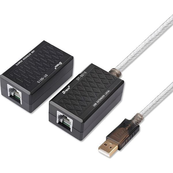 Подовжувач USB 2.0 60m Dtech DT-5015 (74-00062) 74-00062 фото